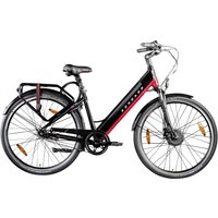 ZÜNDAPP E-Bike, Citybike, Unisex, 28", Frontmotor (250 W), 7-Gang - weiss