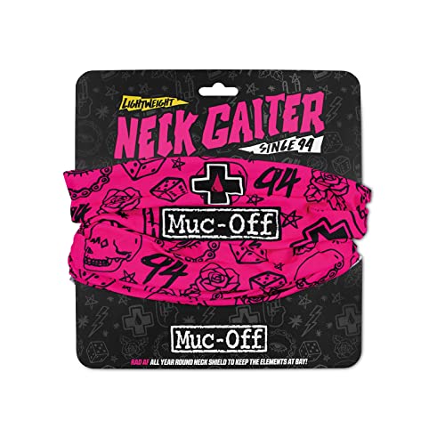 Muc Off Multifunktionstuch Lightweight Neck Gaiter Punk, pink, MU-ACC-2725