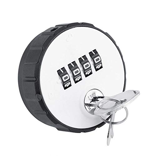 Code-Lock Digitale Code-Kombination Zink-Legierung Nockenschrank Komfortables Code-Schloss 4-stelliges Passwort Safe Lock mit Schlüssel (20mm)