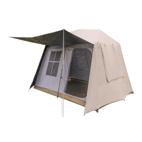 Tent Camping Zelt Im Freien, Sonnenschutz Und Regensicheres Zelt, Zwei Zimmer Und EIN Wohnzimmer, Federbelastetes Automatisches Zelt Zelt (Color : A, Size : C)