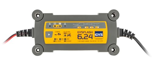 GYS GYSFLASH 6.24 029460 Automatikladegerät 6 V, 12 V, 24V 0.8A 6A 4A