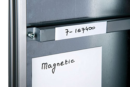 Legamaster 7-187400 Magnetisches Etikettenband, beschriftbar mit Board- oder Permanent Marker, 3 cm x 3 m, weiß