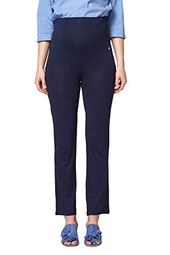 ESPRIT Maternity Damen Pants Jersey OTB M84120 Umstandshose, Blau (Blue (Night Blue 486) 486), 34 (Herstellergröße: XS)