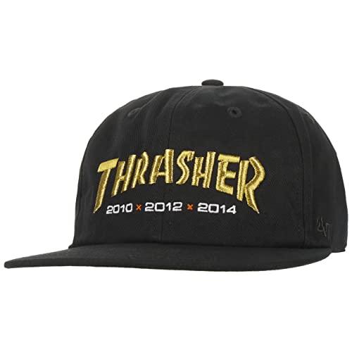 47 Brand Thrasher X SF Giants Special Cap Basecap Baseballcap Flat Brim Snapback San Francisco (One Size - schwarz)