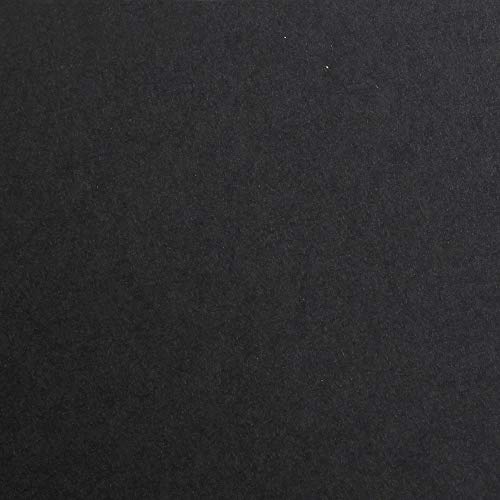 Clairefontaine 97250C Tonzeichenpapier Maya (50 x 70 cm, 270 g, ideal für Trockentechniken, 25 Bögen) schwarz