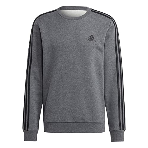 adidas Herren M 3S FL SWT Sweatshirt, Mehrfarbig (Brgros/Schwarz), XL
