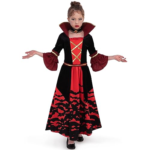 Spooktacular Creations Halloween-Kostüm für Kinder, Vampirin, Prentend, Größe M (8-10 Jahre)