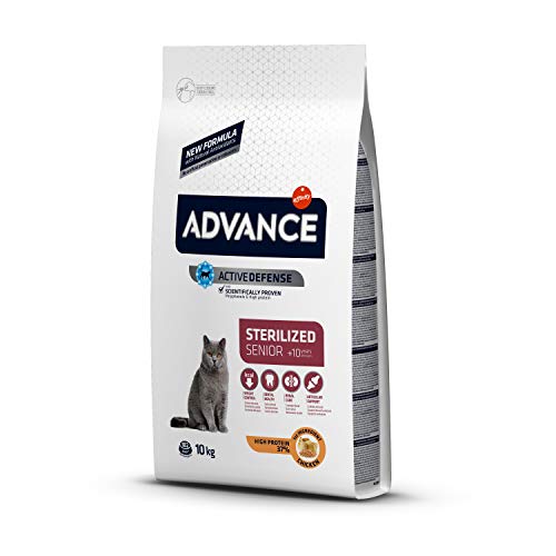 Advance cat sterilized Sensitive Senior 10+ kattenvoer 10 kg