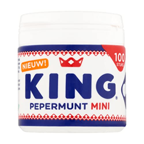 King Pfefferminze Mini - 4 Gläser x 100 Gramm