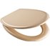 SCHÜTTE WC-Sitz, Duroplast, oval, mit Softclose-Funktion - beige