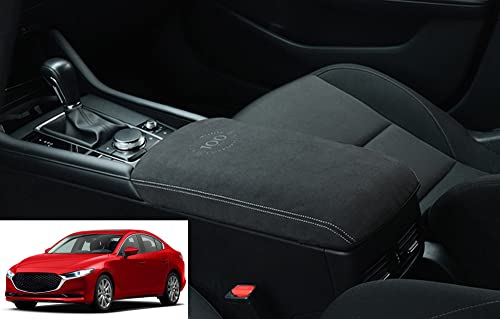 Mittelarmlehne Abdeckung Deckel Leder FüR Mazda 3 Axela BP 2020 2021 Mittelkonsole Schutz Cover Auto Armlehne SchutzhüLle