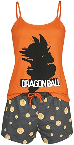 Dragon Ball Z - Gohan Frauen Schlafanzug Multicolor 3XL 100% Baumwolle Anime, Gaming