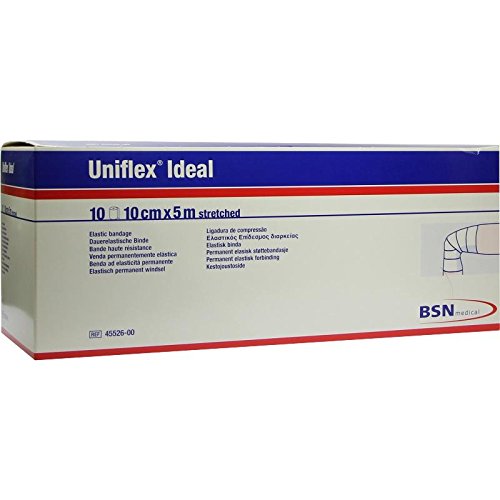 UNIFLEX ideal Binden 10 cmx5 m weiß lose 10 St Binden