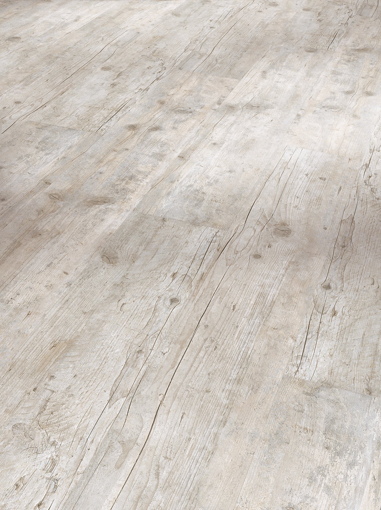 Parador klick Vinyl Bodenbelag Classic 2030 Altholz geweißt Landhausdiele Holzstruktur 1,825m², hochwertige Holzoptik hell grau/weiß 9,6mm, einfache Verlegung