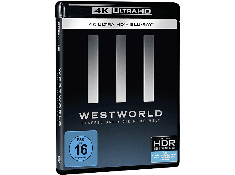 Westworld - Staffel 3: Die neue Welt 4K Ultra HD Blu-ray