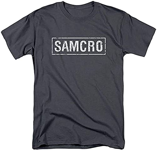 Sleeve Sons Anarchy Herren Samcro T-Shirt, Schwarz , XXL