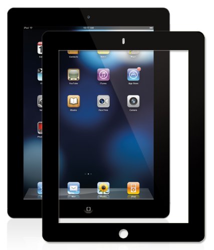 Moshi iVisor Bildschirmschutzfolie für Apple iPad2 schwarz