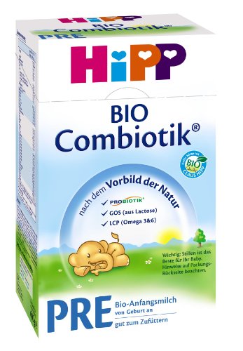 Hipp Bio Combiotik Pre - von Geburt an, 5er Pack (5 x 600g)