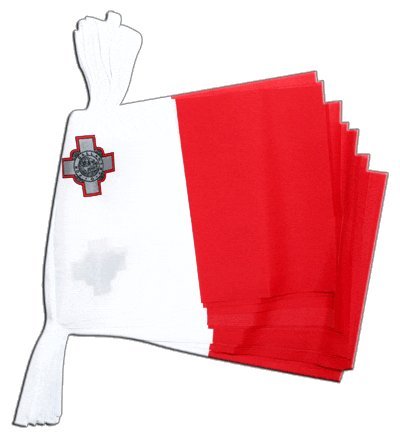 Flaggenfritze® Fahnenkette Malta, Länge 5,9 m