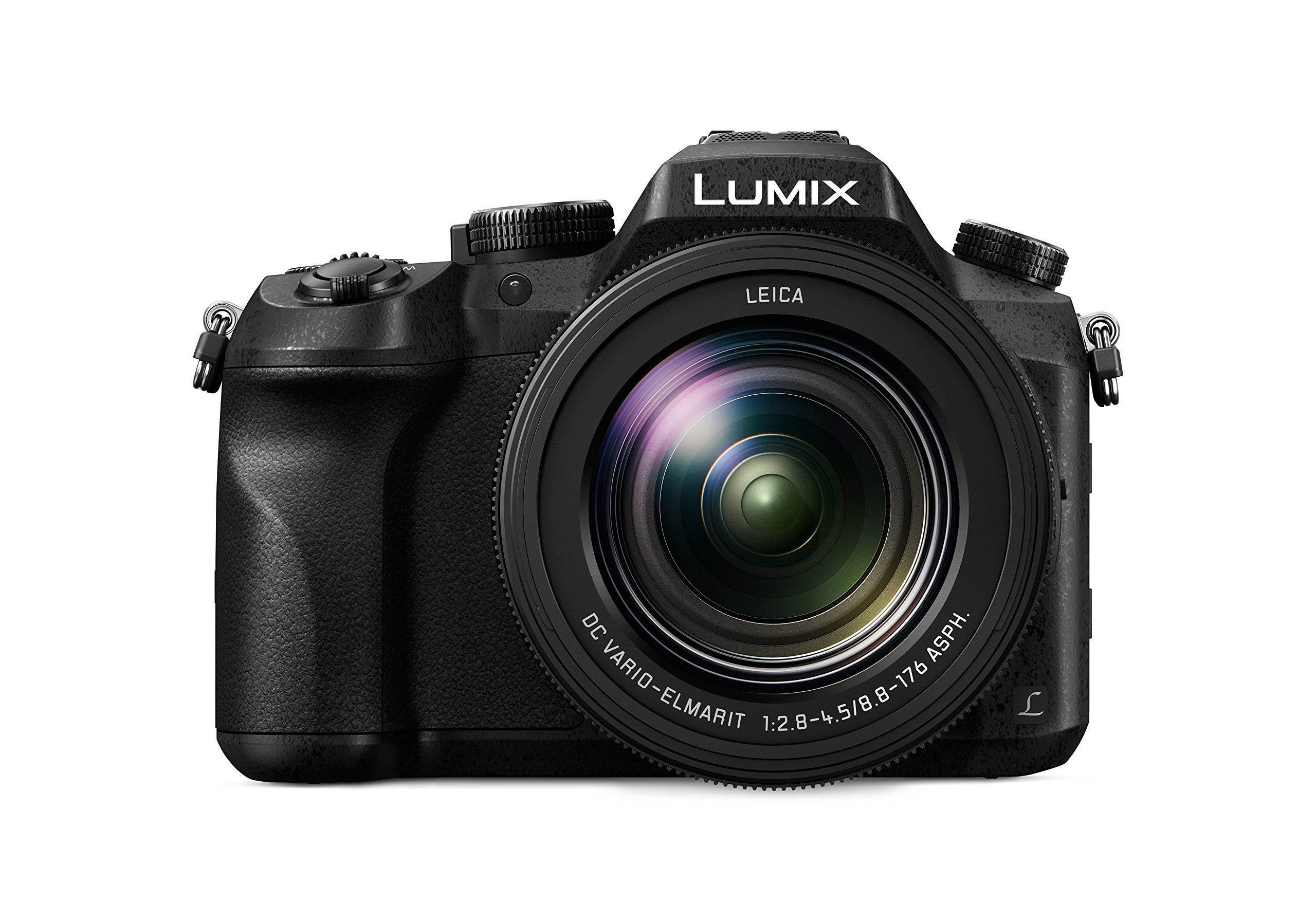 Panasonic DMC-FZ2000EG Lumix Bridge Kamera (20x Leica DC Objektiv, 20,1 MP, 4K, 7,5cm LCD-Display, Bildstabilisator, schwarz)