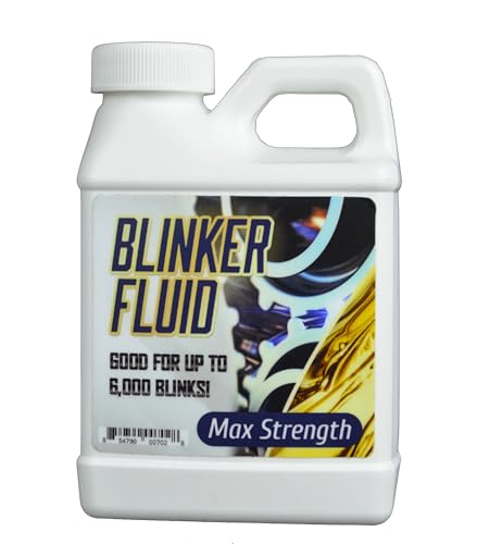 FENRIR Blinker Fluid-Hand HELD Version-Hilarious Gag Gift-Stocking Stuffer-Car Prank-8 oz Empty Bottle