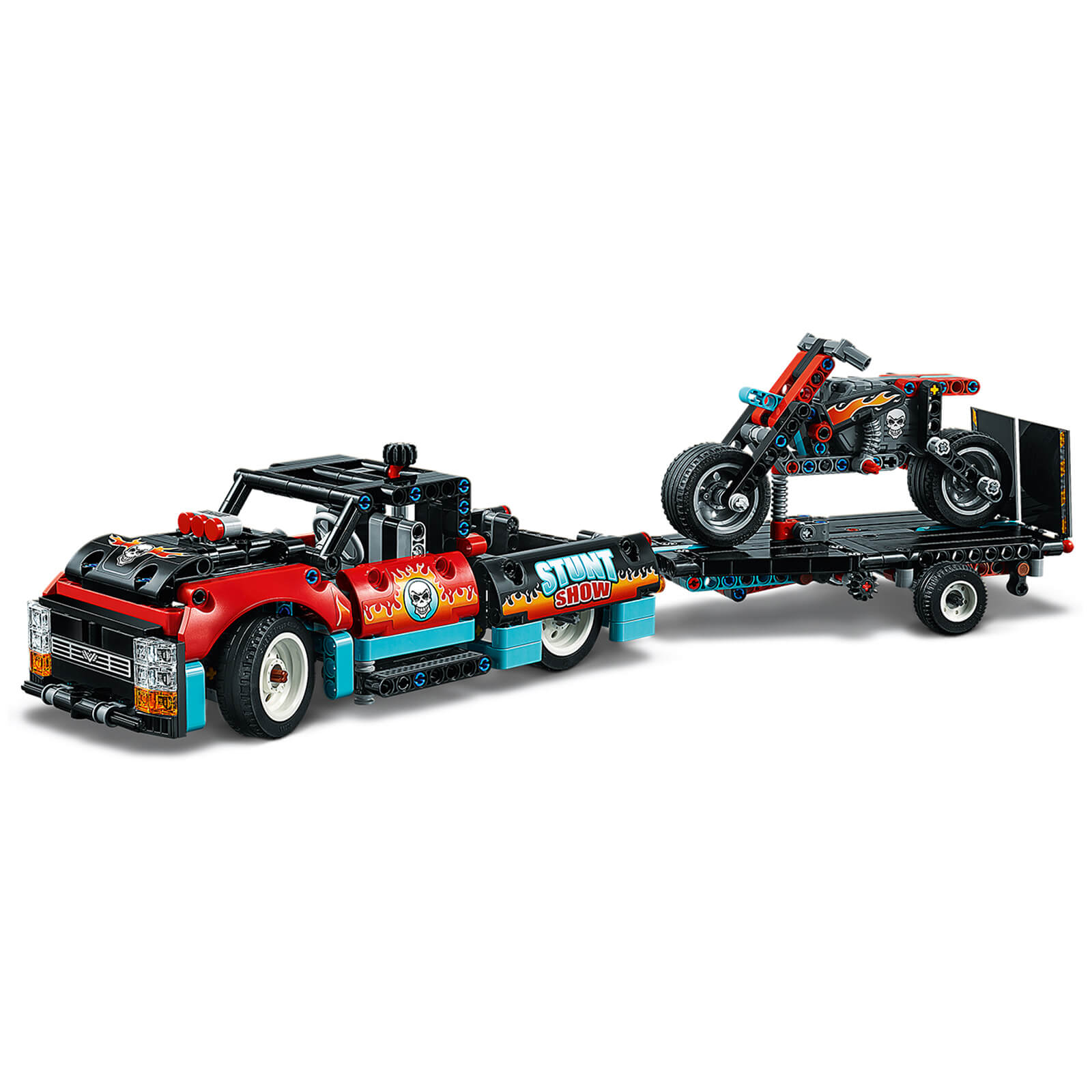 LEGO Technic:Stunt-Show mit Truck und Motorrad (42106) 3