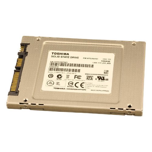 Toshiba THNSNH128GBST4PAGA interne-SSD 128GB (6,4 cm (2,5 Zoll), 19nm MLC NAND Flash, mSATA) grau