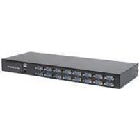DIGITUS Professional DS-72214 - KVM-Switch - 16 x KVM port(s) - an Rack montierbar (DS-72214)