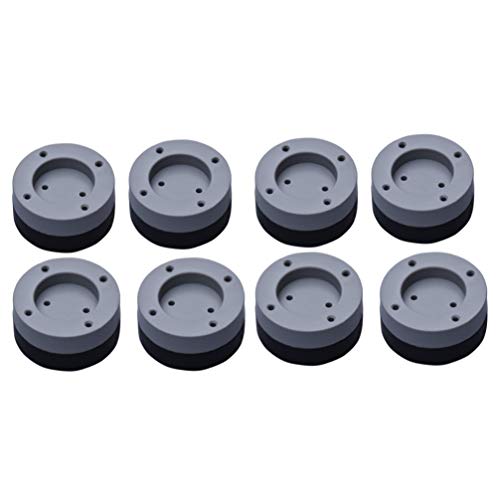 SUPVOX Waschmaschinen-Fußpolster, Anti-Vibration, Anti-Walk-Pads für Waschmaschine und Trockner, 8 Stück