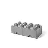 LEGO 4006 Aufbewahrungsbox, Plastik, Legion/m. Stone Grey, 50 x 25 x 18 cm