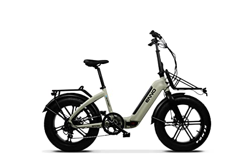 Blaupunkt Enno Fat Falt-E-Bike - Kieselgrau - matt/Modell 2022