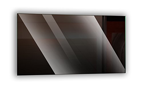 Ramix Beleuchteter Spiegel, Wandspiegel, Spiegel im Badezimmer - rundherum beleuchtet, Design LED Spiegel für Badezimmer, Farbe: Weiß - Kaltweiß, Größe: Breite 60 cm x Höhe 50 cm