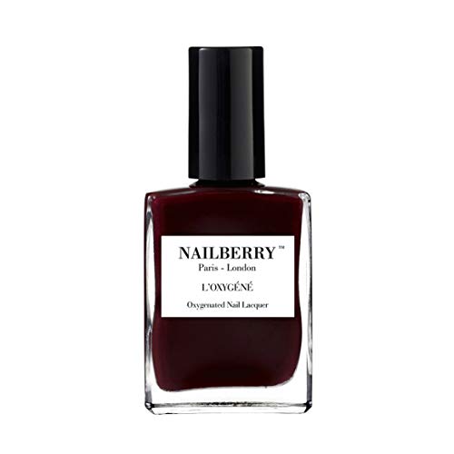 Nailberry Noirberry, red/very deep red black, 15 ml