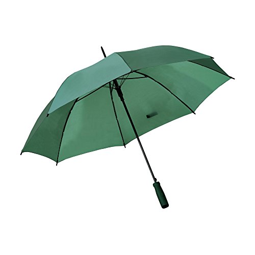eBuyGB Regenschirm für Golf, Hochzeit, automatisch, 91,4 cm, bunt, Unisex, grün, 94 cm