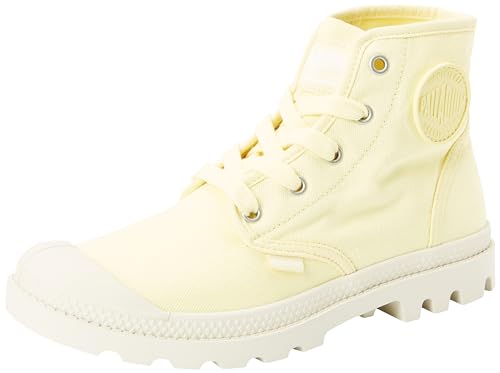 Palladium Damen Pampa Hi Sneaker, Yellow Light, 37.5 EU
