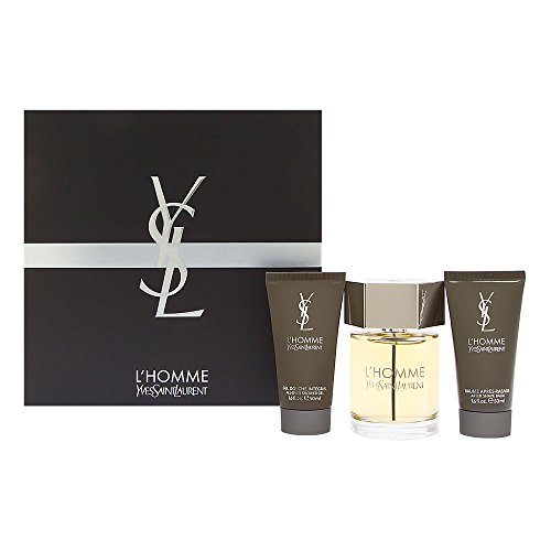 Yves Saint Laurent L 'Homme Set of Perfume, Duschgel und Aftershave Balsam, 200 ml