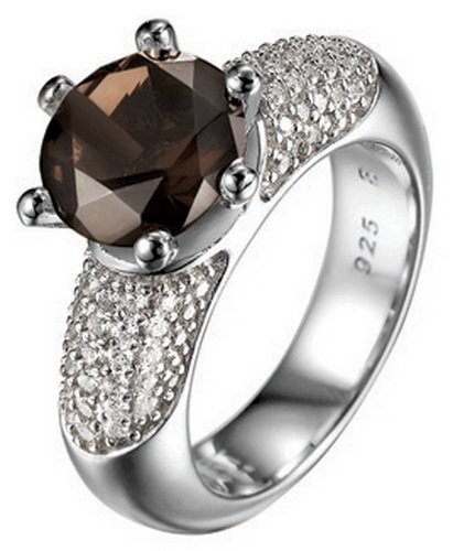 ESPRIT Collection Damen-Ring Seleness Glam Autumn 925 Sterling Silber Gr. 56 (17.8) ELRG91622E180