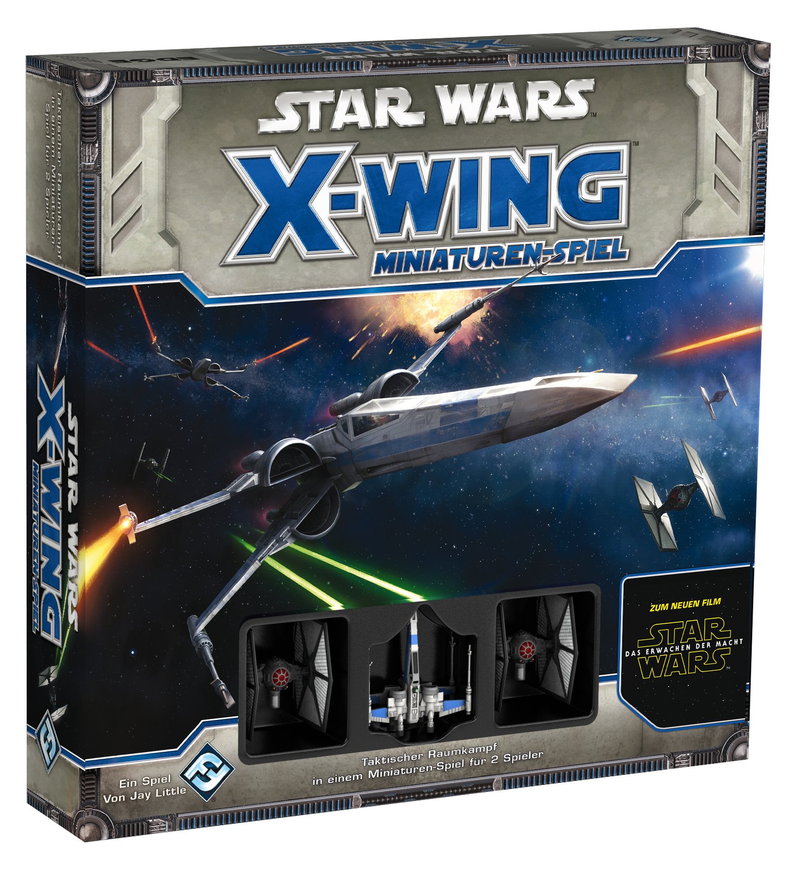 Asmodee HEI0450 - Star Wars X-Wing Das Erwachen der Macht, Grundspiel
