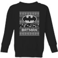 DC Batman Kinder Weihnachtspullover - Schwarz - 11-12 Jahre - Schwarz