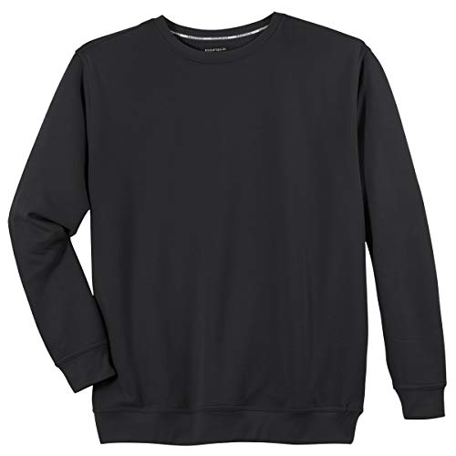 Redfield Sweatshirt Herren Übergröße schwarz, XL Größe:6XL