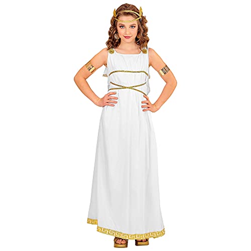 WIDMANN 02908 Kinderkostüm Griechische Göttin, Mädchen, Weiß, 158, 11-13 Jahre