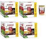 600x Kimbo Macinato Fresco Kaffeepads Espresso ese Pads Kaffee Coffee e.s.e. 44mm + Italian Gourmet polpa 400g