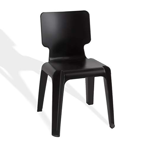 Metra Stapelstuhl, Kunststoff Stuhl Authentics Wait robust versch.Farben schwarz