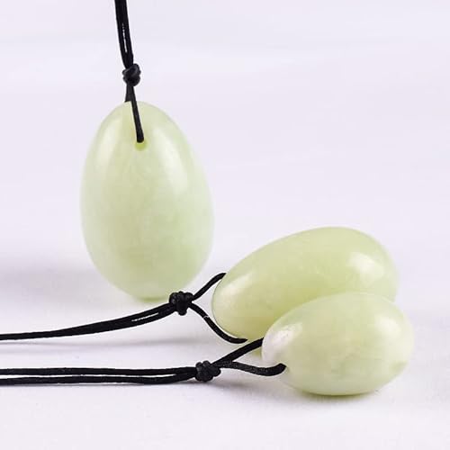 Yoni Egg Natural Hidrostone Jade Massage Bar Set Stone And Mineral Ball Kegel-Übung,3 Stk