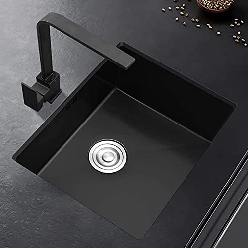 FeeCoz Nano-Küchenspüle, um 360° drehbarer Wasserhahn, Unterbauwaschbecken, integriertes Waschbecken, handgefertigtes Gemüsespülbecken aus Edelstahl 304, 78 * 43 cm