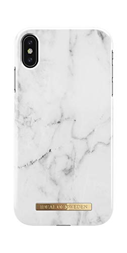 iDeal Of Sweden Handyhülle für iPhone XS Max (Marmor Print) (White Marble)
