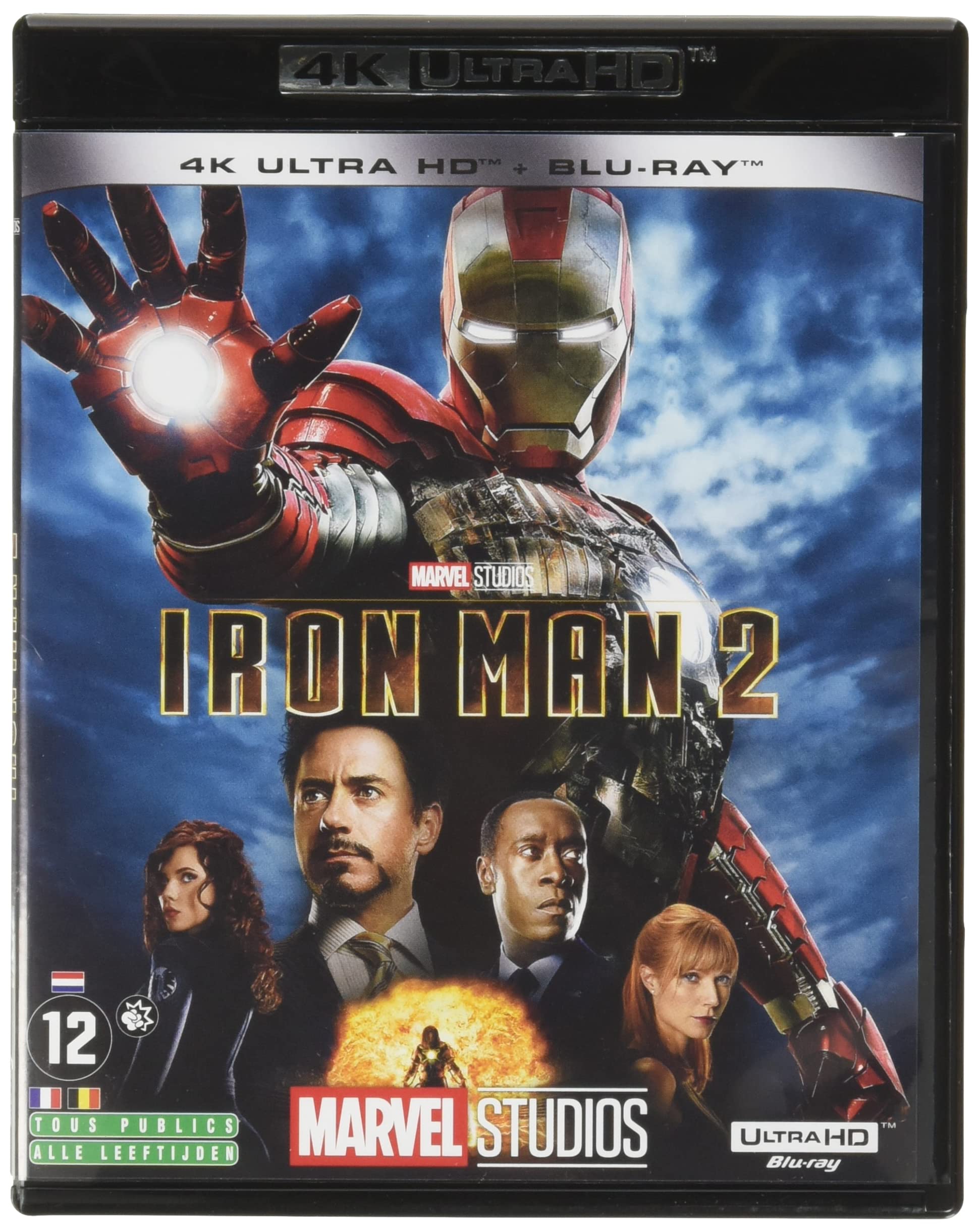 Iron man 2 4k Ultra-HD [Blu-ray] [FR Import]