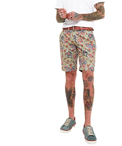 Joe Browns Herren Bold Summer Floral Print Shorts Pants, Multi, 38W
