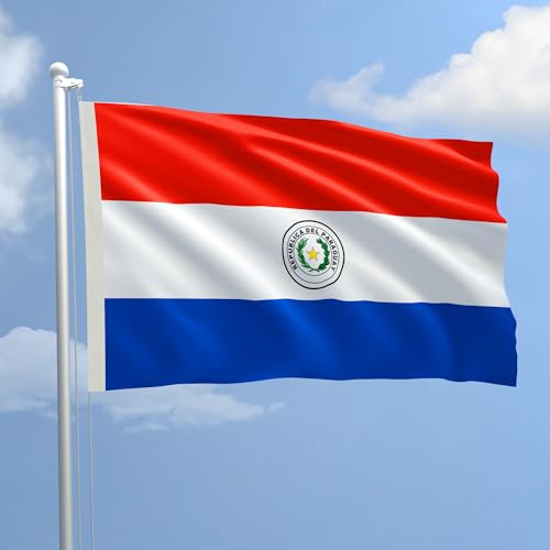 Flagge Paraguay aus Stoff marine Größe 100 x 150 zum Production