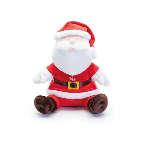 Trudi Weinachtsmann sitzt Santa Claus Puppe Plüsch. Stuffed Doll Sankt Nikolaus Geschenk | 12x36x25cm Große M | Christmas | Modell 29628